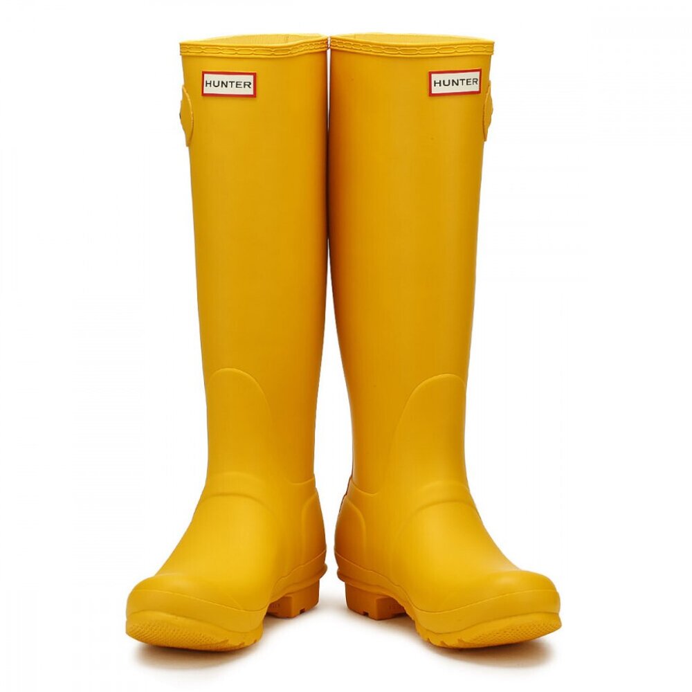 Hunter Women's Original Tall Rain Boots in Yellow